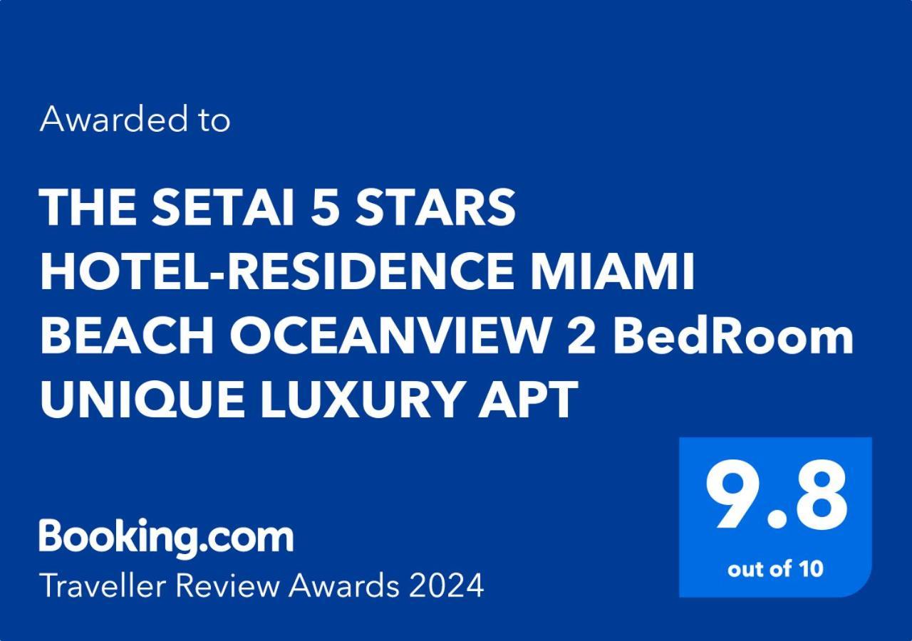 The Setai 5 Stars Hotel-Residence Miami Beach Oceanview 2 Bedroom Unique Exterior photo